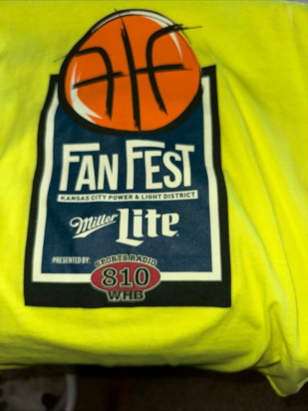 Fan Fest Big 12 from Kansas City Safety Green